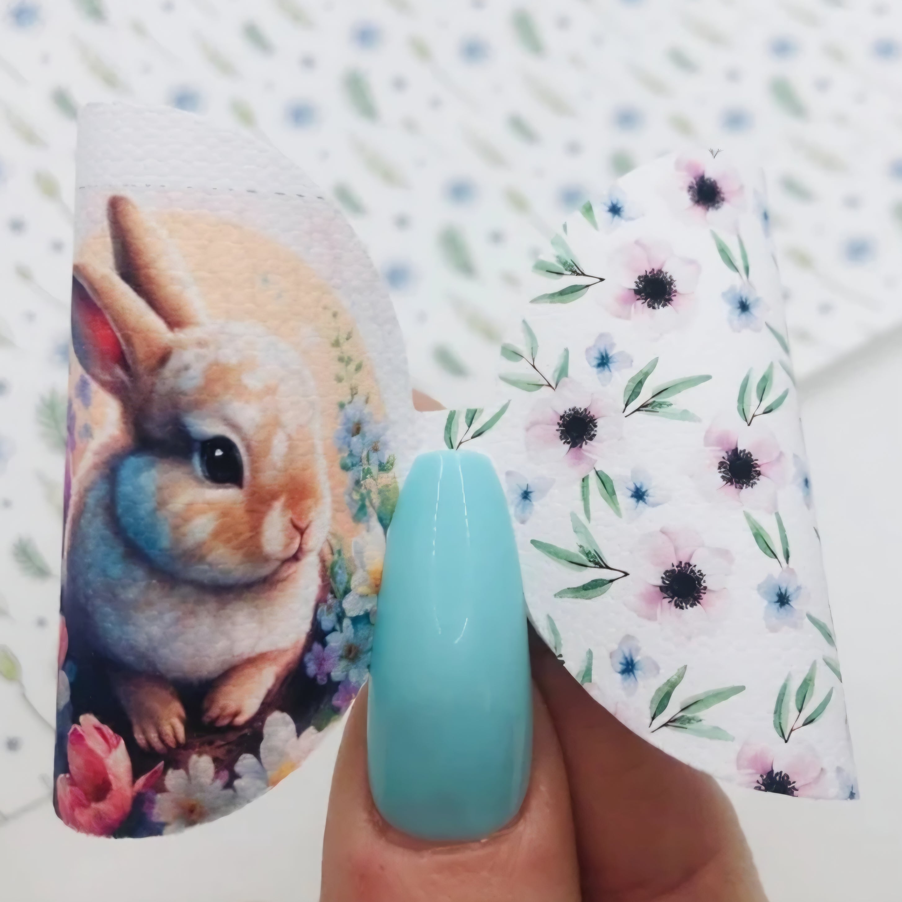 Cute Lilac Bunny Bow